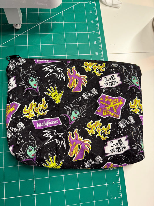 Maleficent Makeup Bag