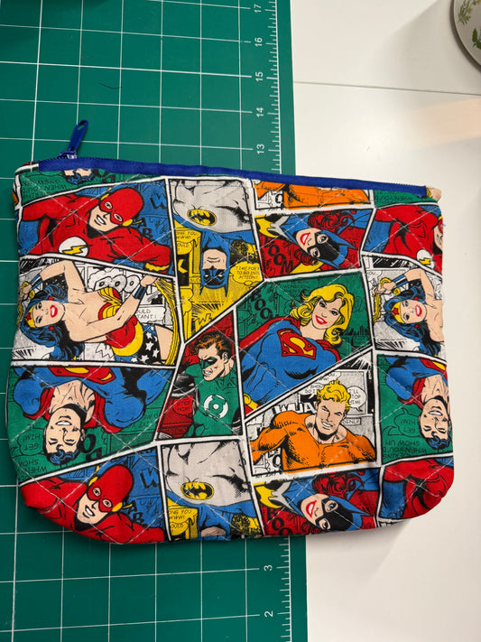 DC Comics Superhero Comic Makeup Bag
