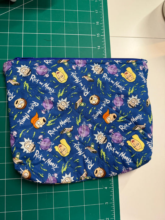 Rick and Morty Makeup Bag