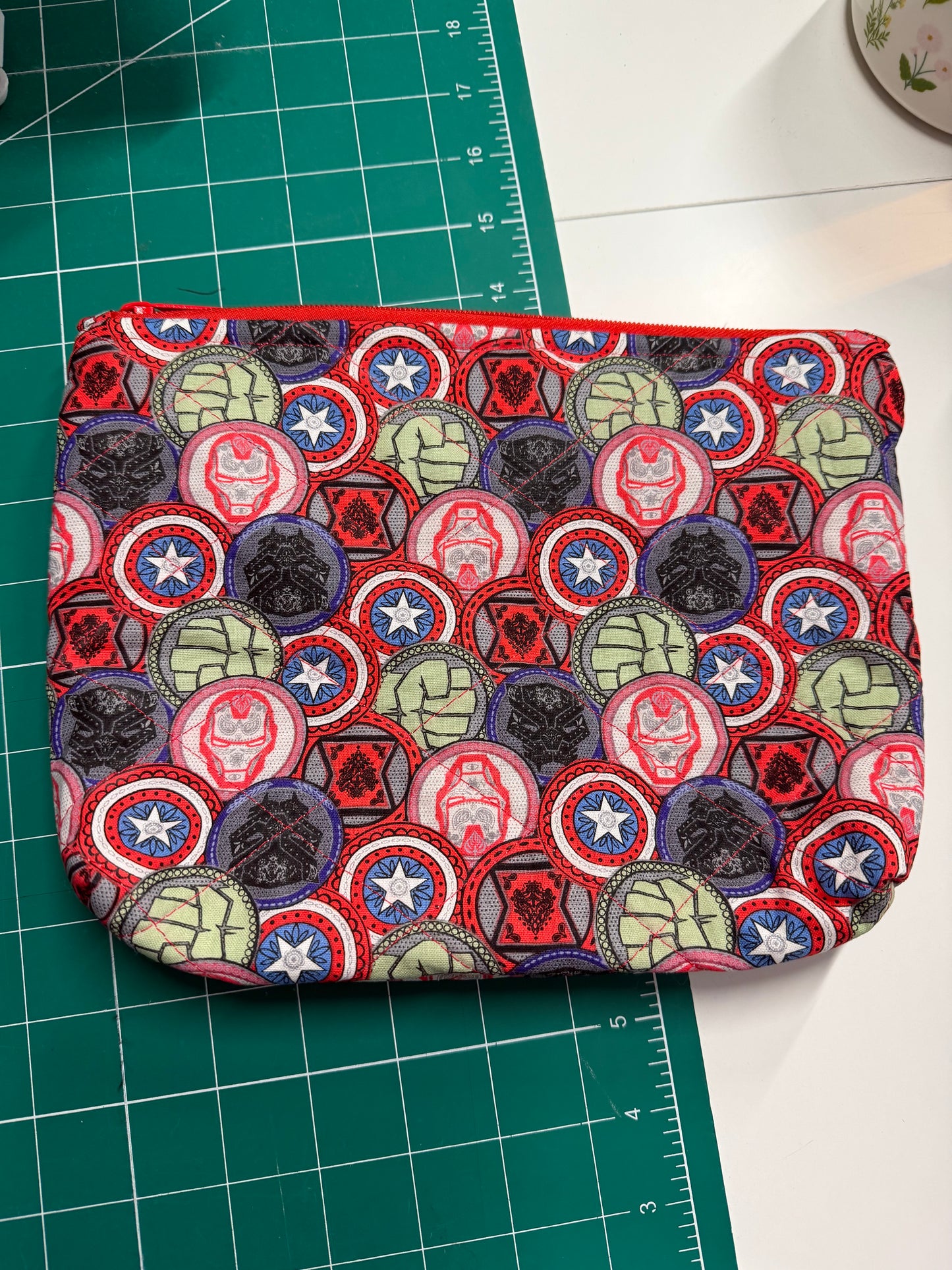Marvel Avengers Coins Makeup Bag
