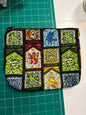 Harry Potter Stain Glass Houses Makeup Bag