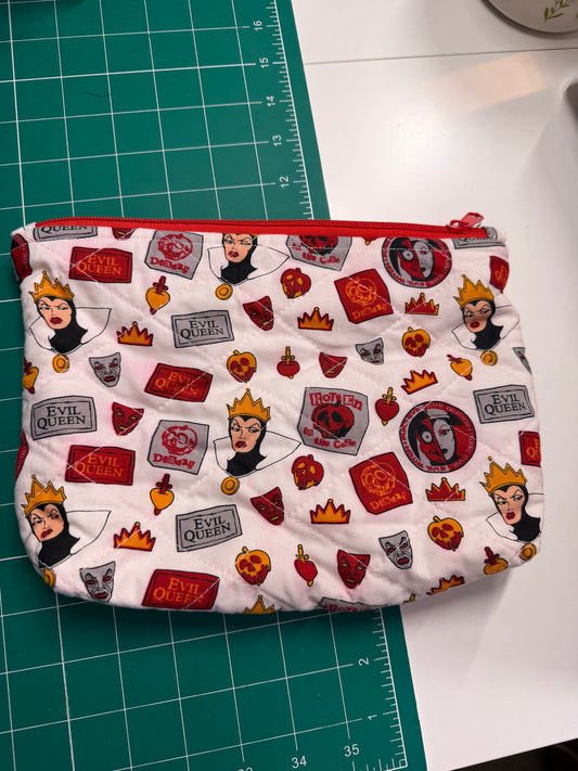 Imperfect Evil Queen Snow White Makeup Bag