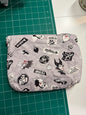 Gray Maleficent & Ursula Makeup Bag